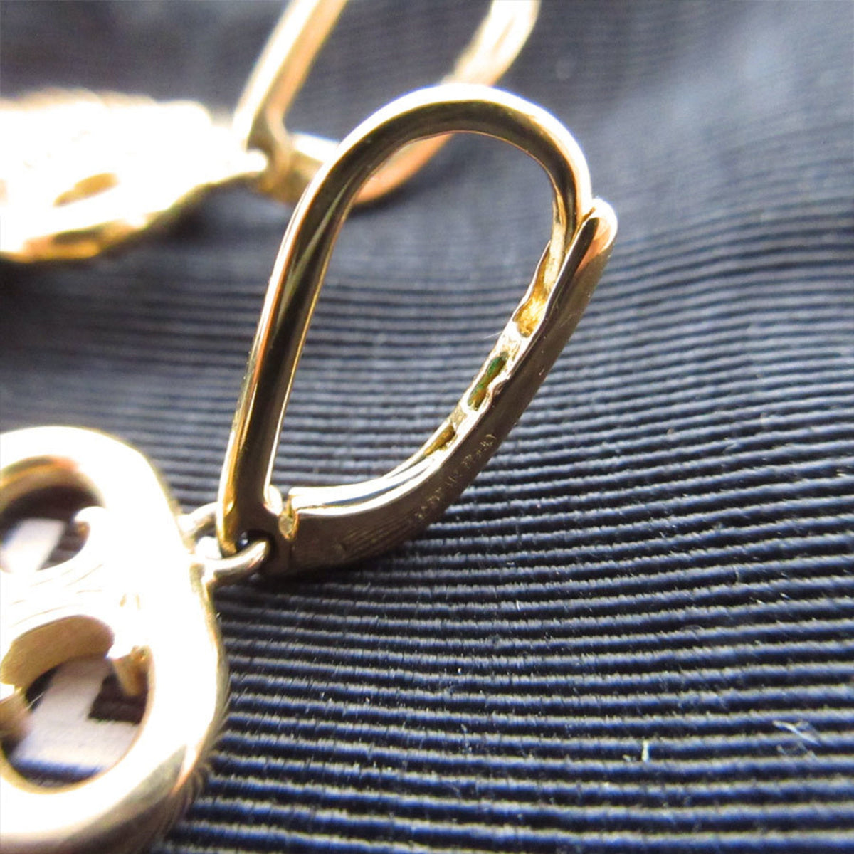 Earrings Gold-Tone Metal