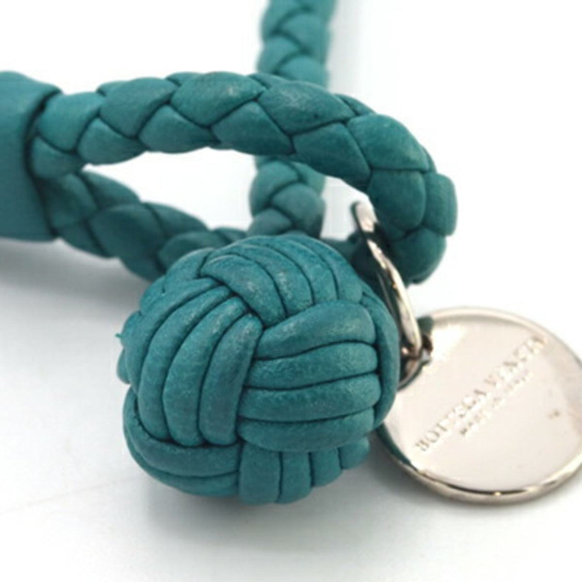 Leather Bracelet Blue Green