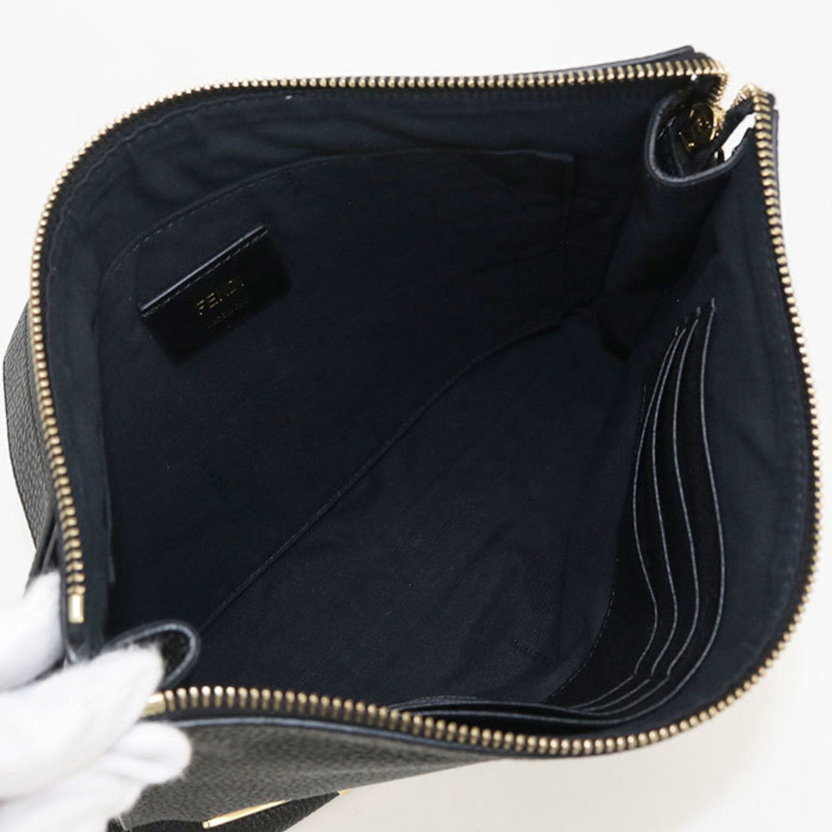 Monster Clutch Leather Small