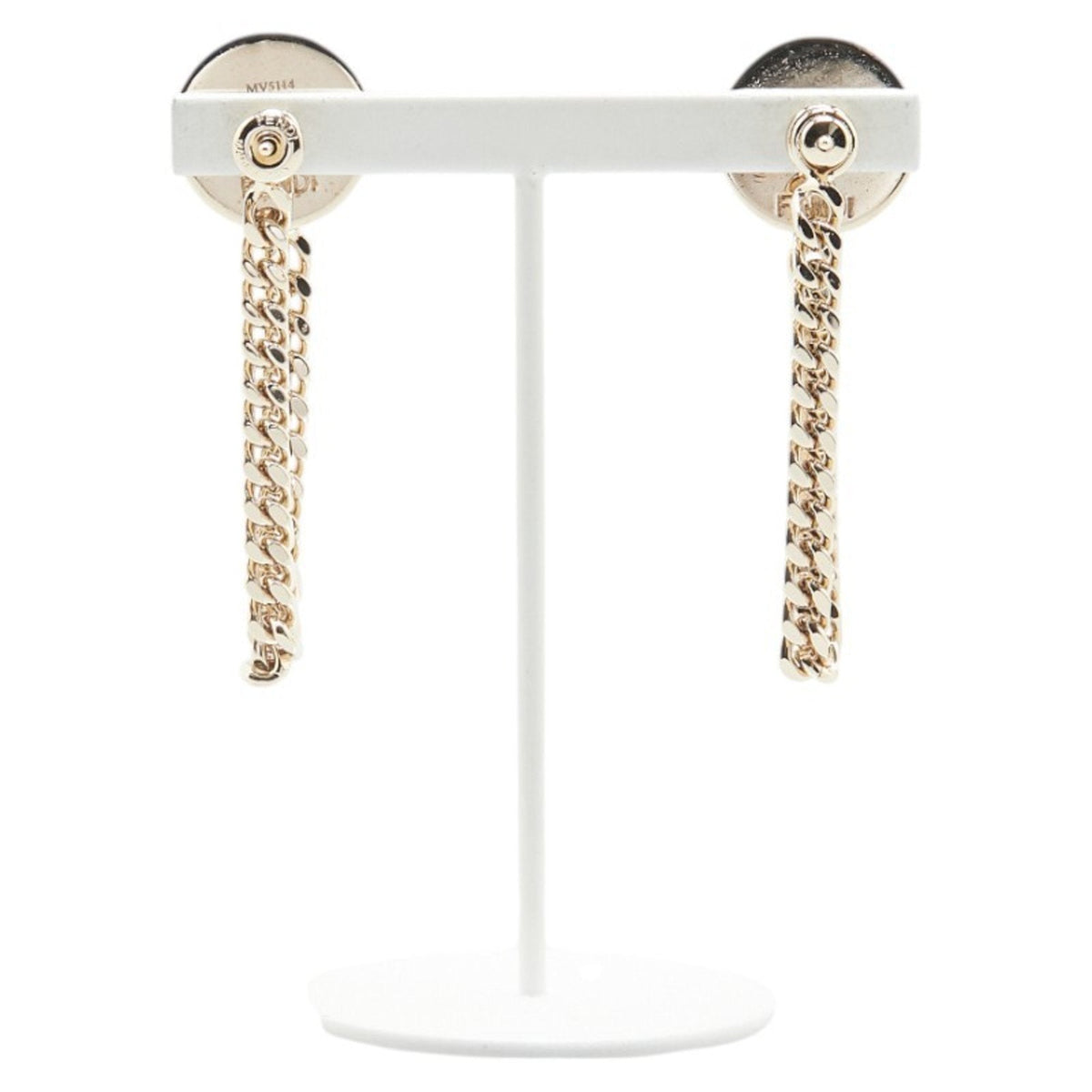 Earrings Stud Gold-Tone Metal