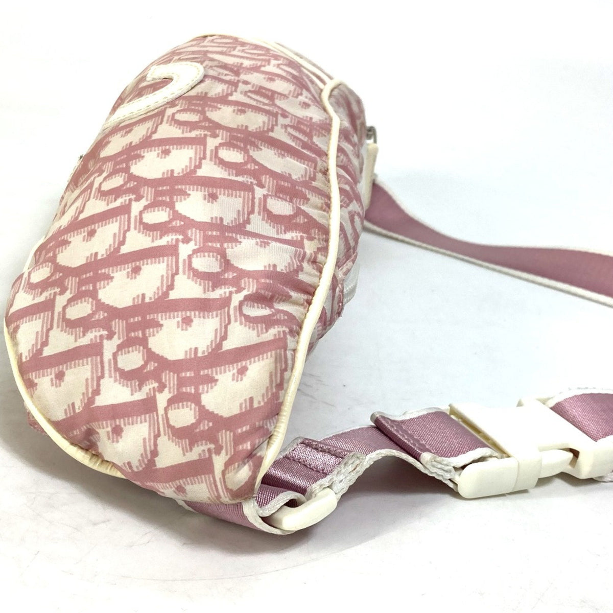 Vintage Girly Waist Bag Diorissimo Canvas