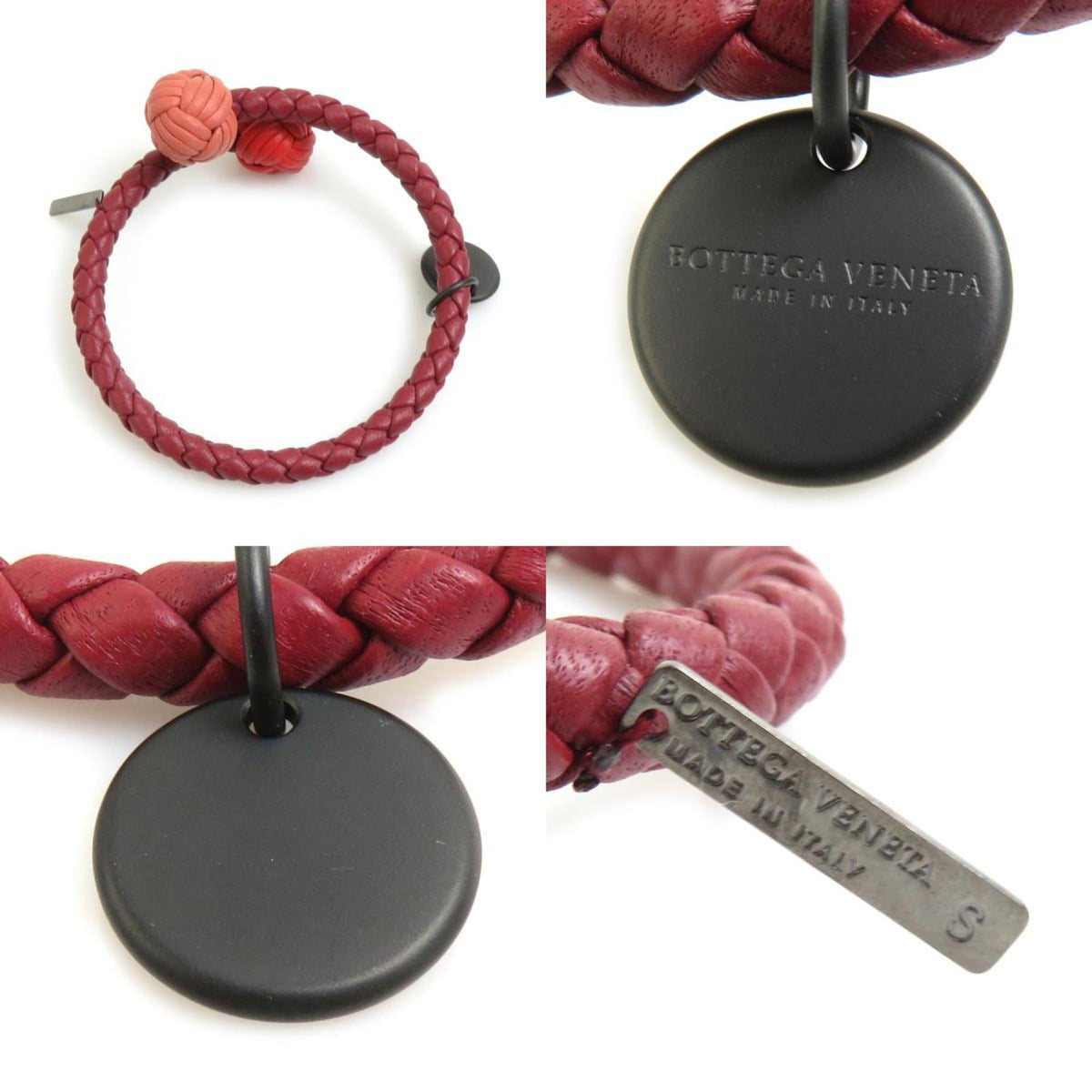 Bracelet Leather Red