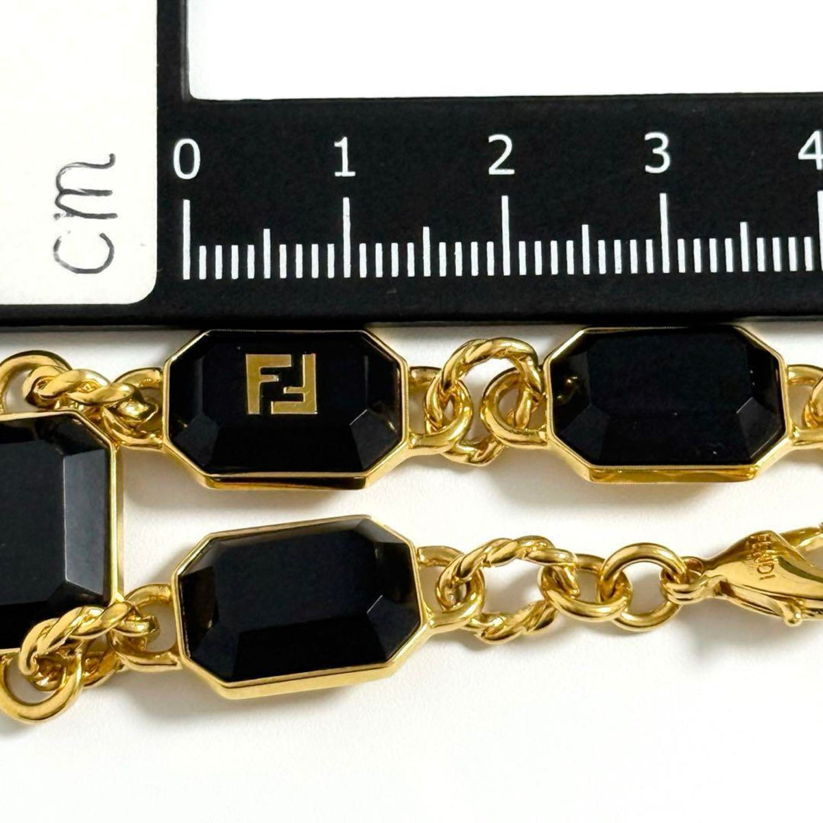 FF Link Bracelet Metal Gold