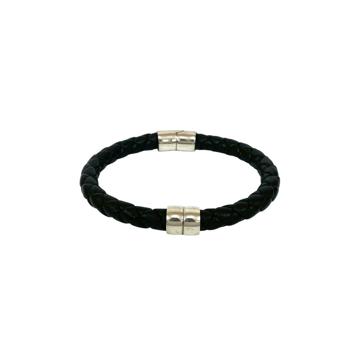 Bracelet Leather and Sterling Silver