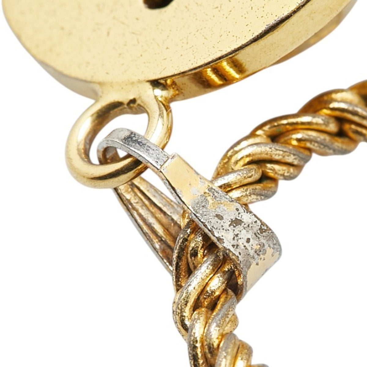 Vintage Star Ball Pendant Necklace Gold