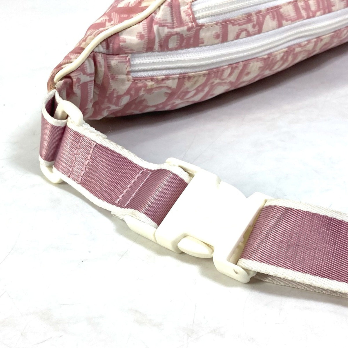 Vintage Girly Waist Bag Diorissimo Canvas