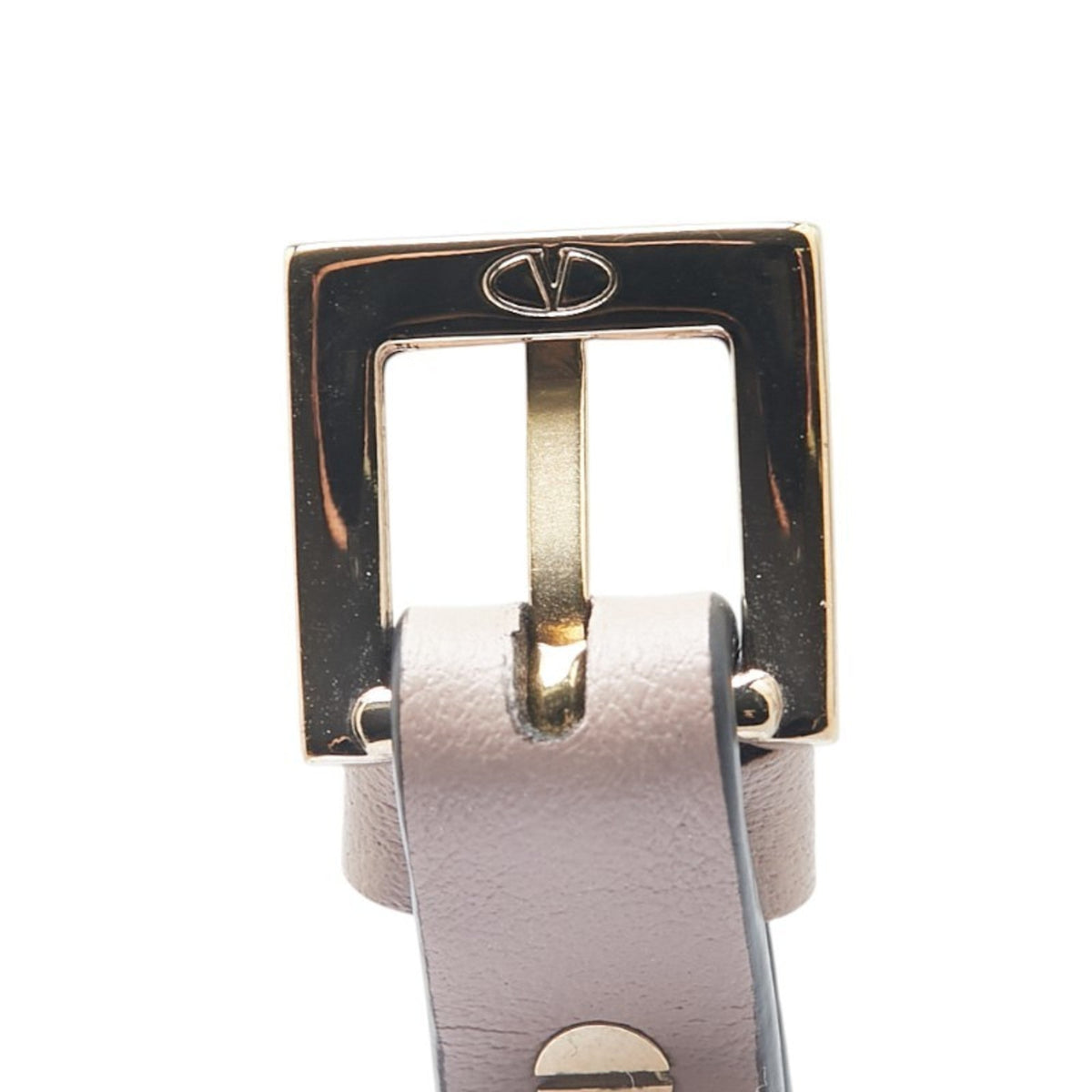 Bracelet Pink Beige and Gold Leather