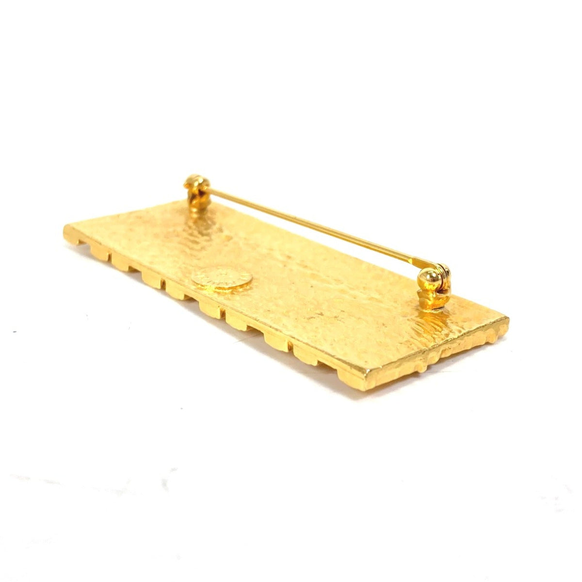 Arc de Triomphe Brooch Gold