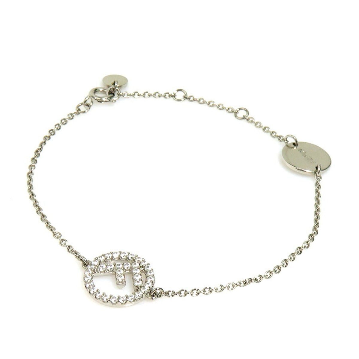 Bracelet Metal with Rhinestone