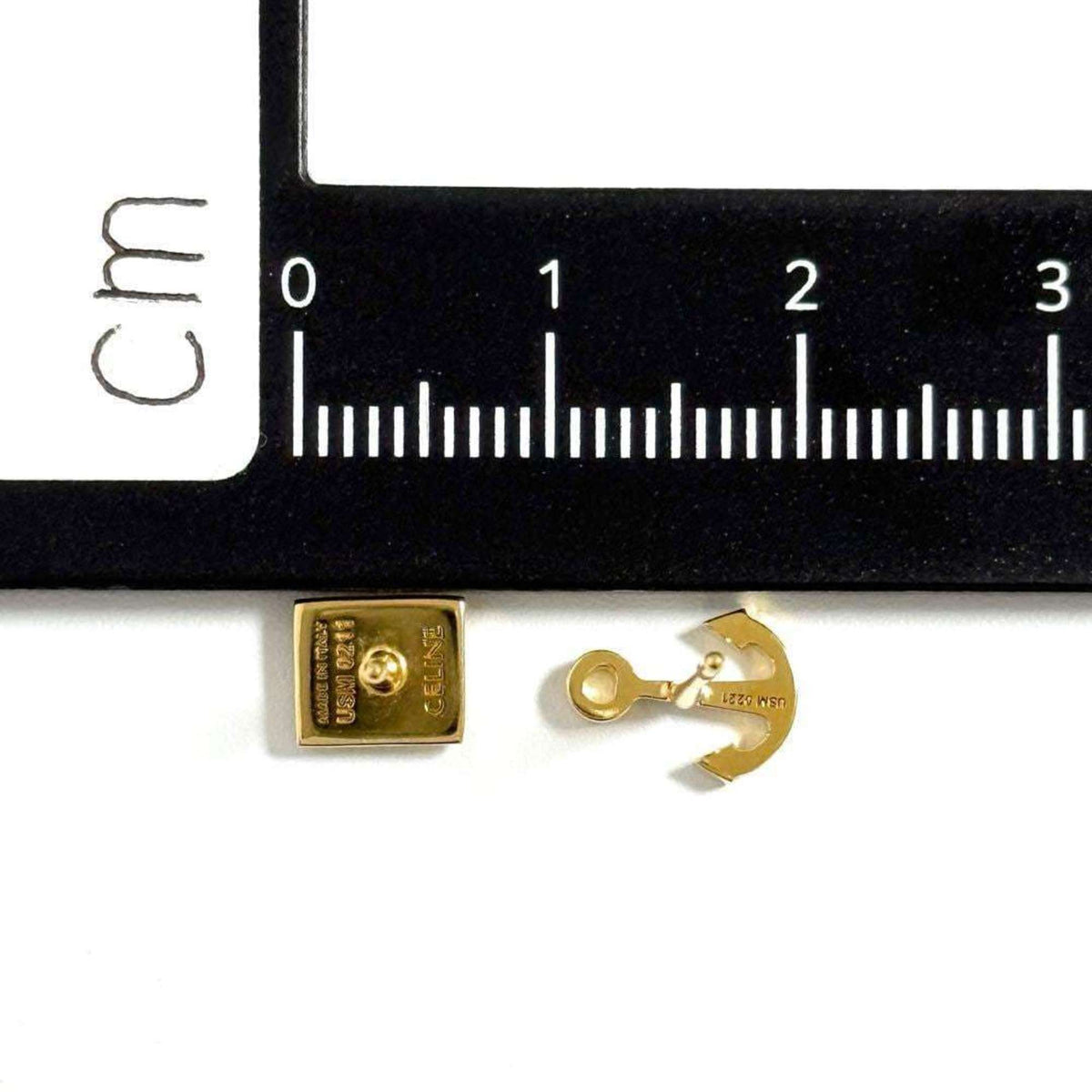 Logo Earrings Metal
