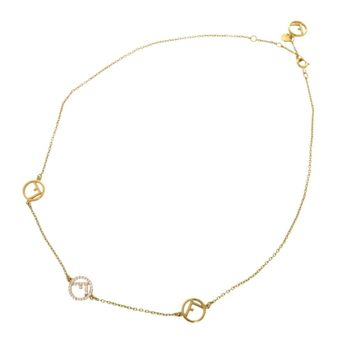 Pendant Necklace Metal Gold