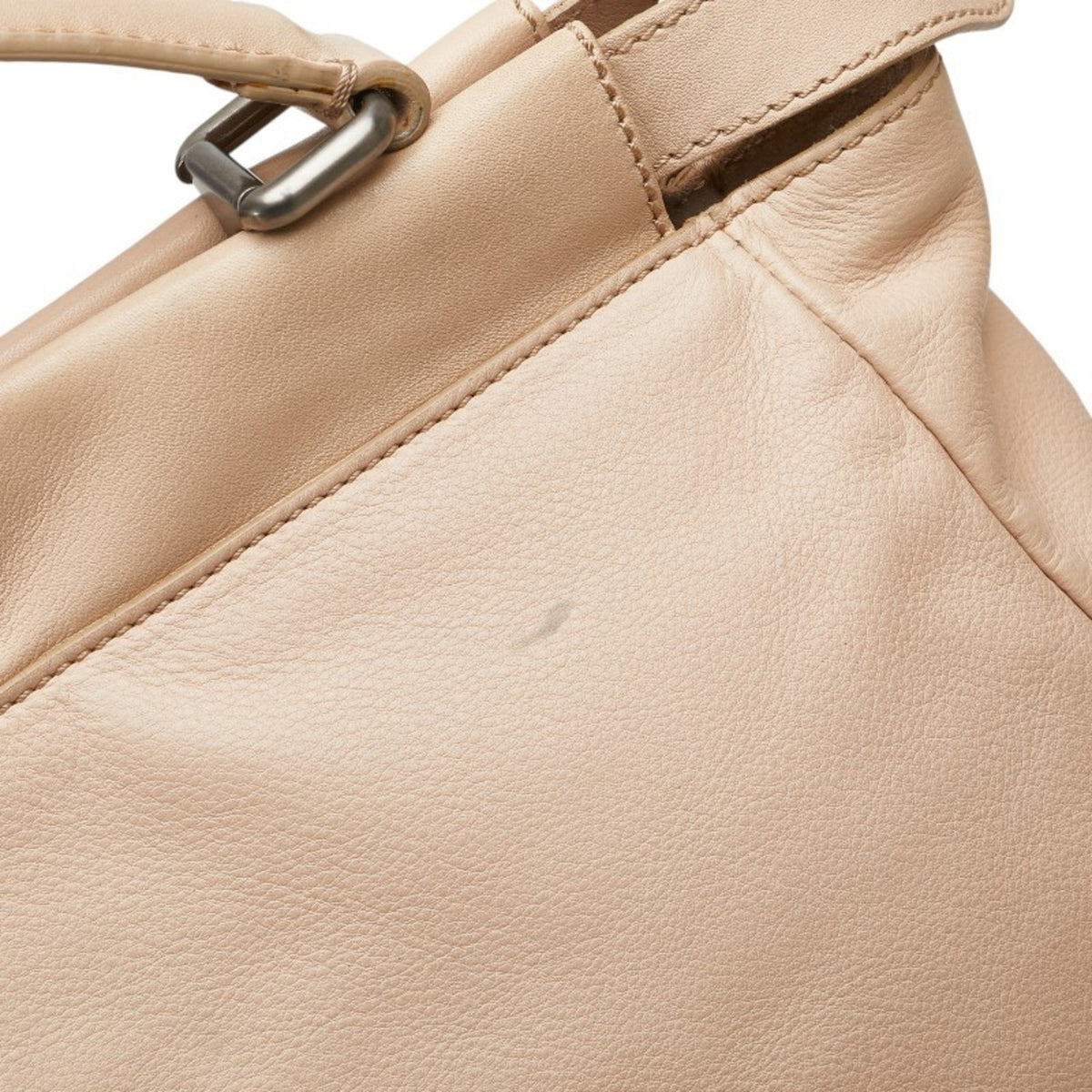 Peekaboo Bag Leather with Snakeskin Interior Large