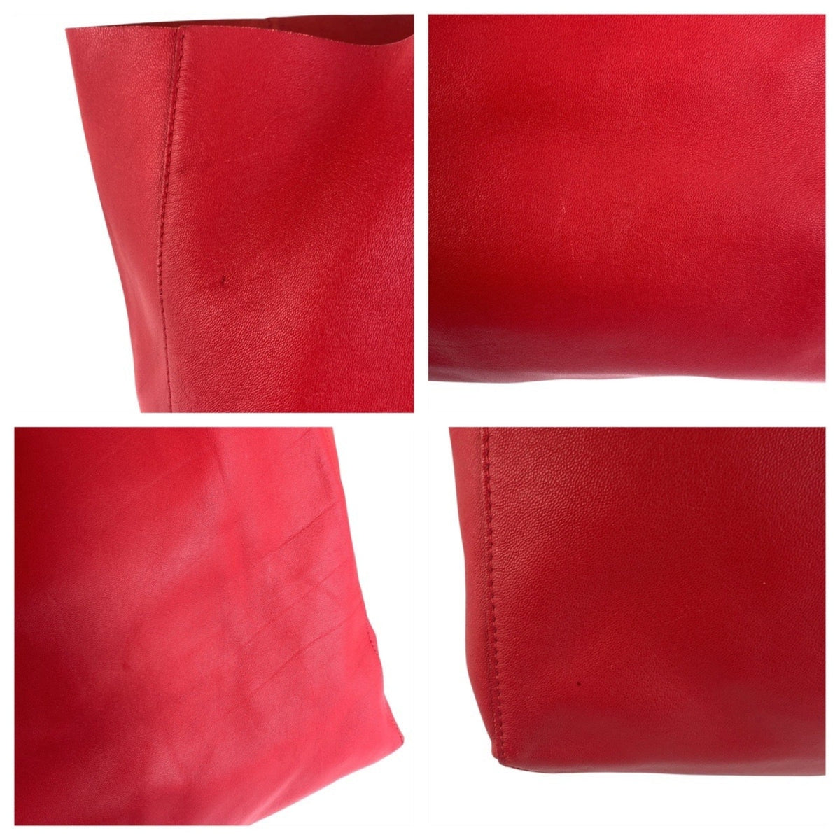 Horizontal Cabas Tote Leather Large