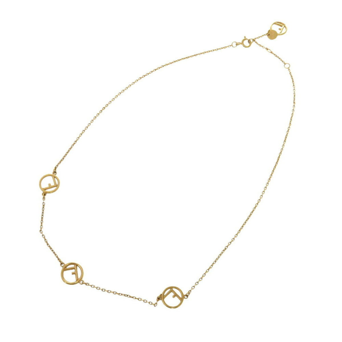 Pendant Necklace Metal Gold