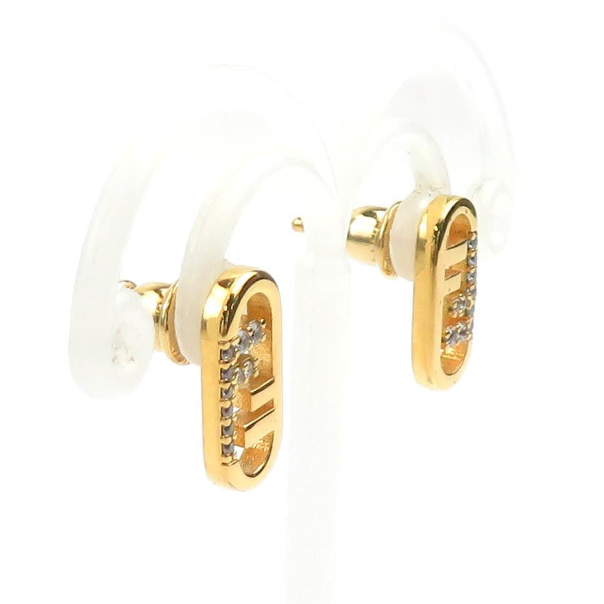 Earrings Gold-Tone Metal
