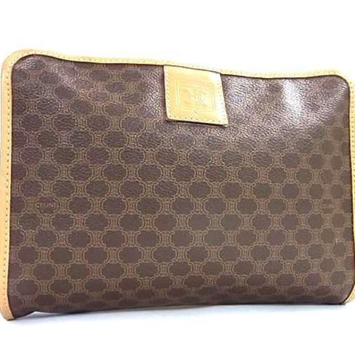 Vintage Duffle Bag Macadam Coated Canvas Medium