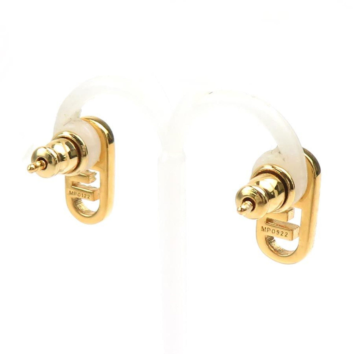 Earrings Gold-Tone Metal