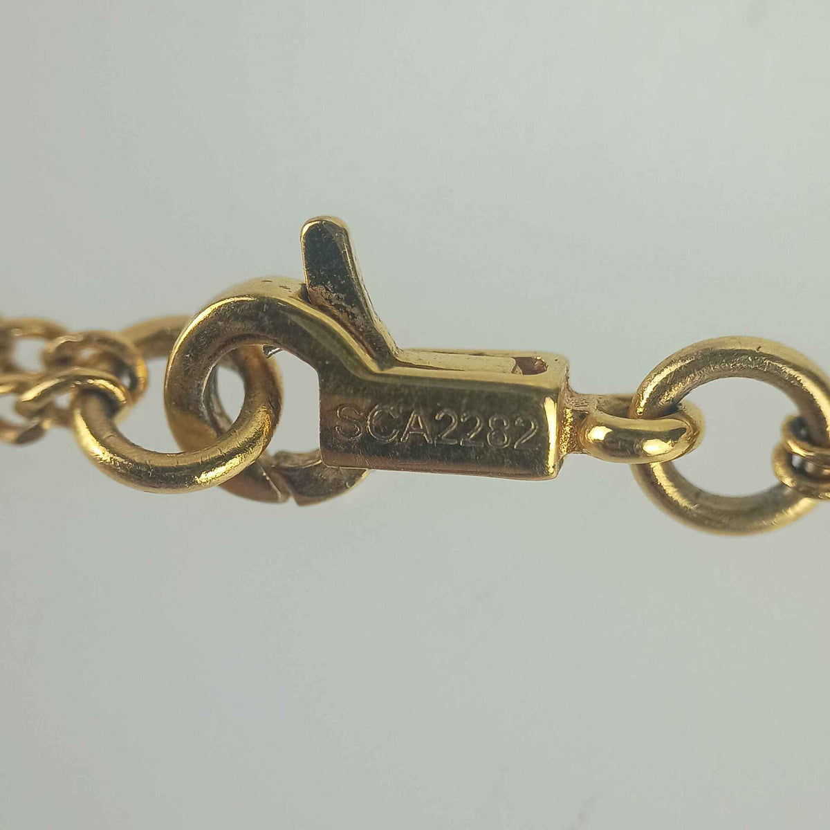 Triomphe Pendant Necklace Metal Gold