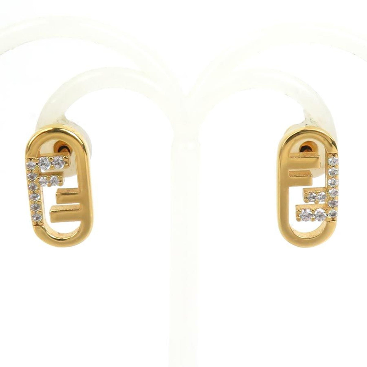 Earrings Gold-Tone Metal