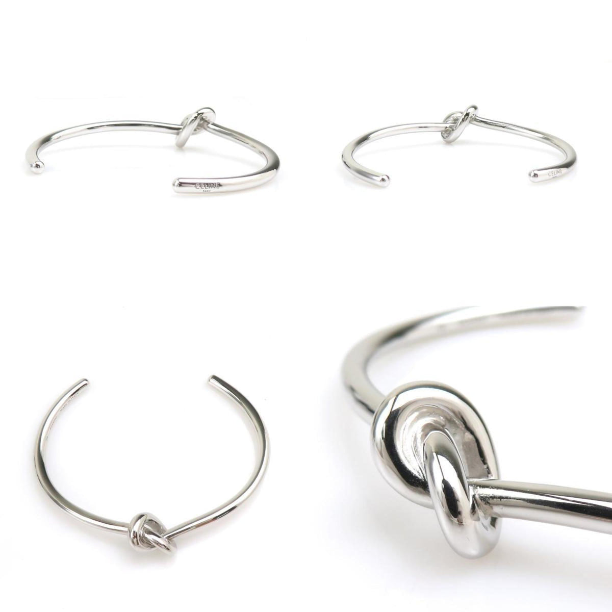 Knot Bracelet Silver Metal
