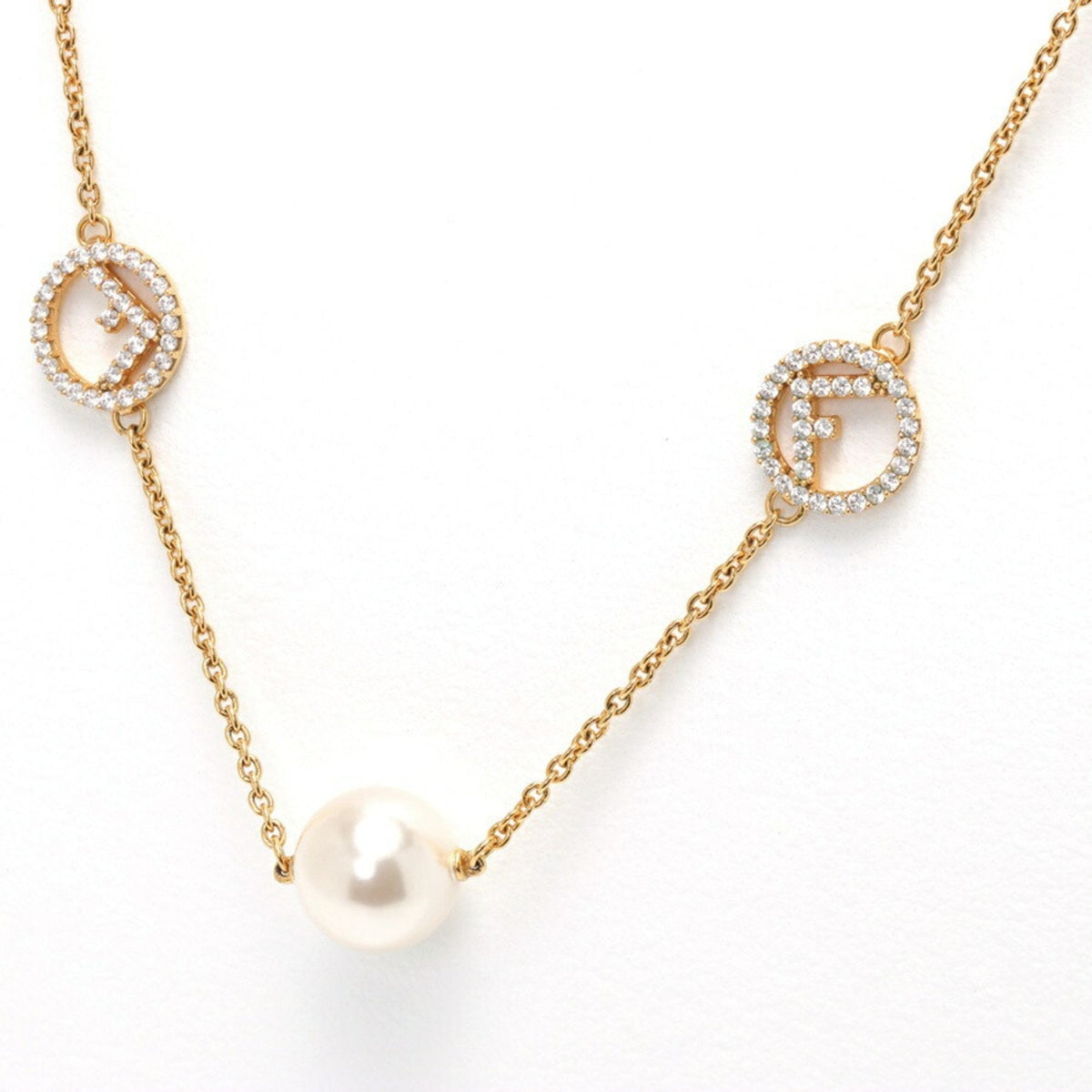 Pendant Necklace Gold Metal