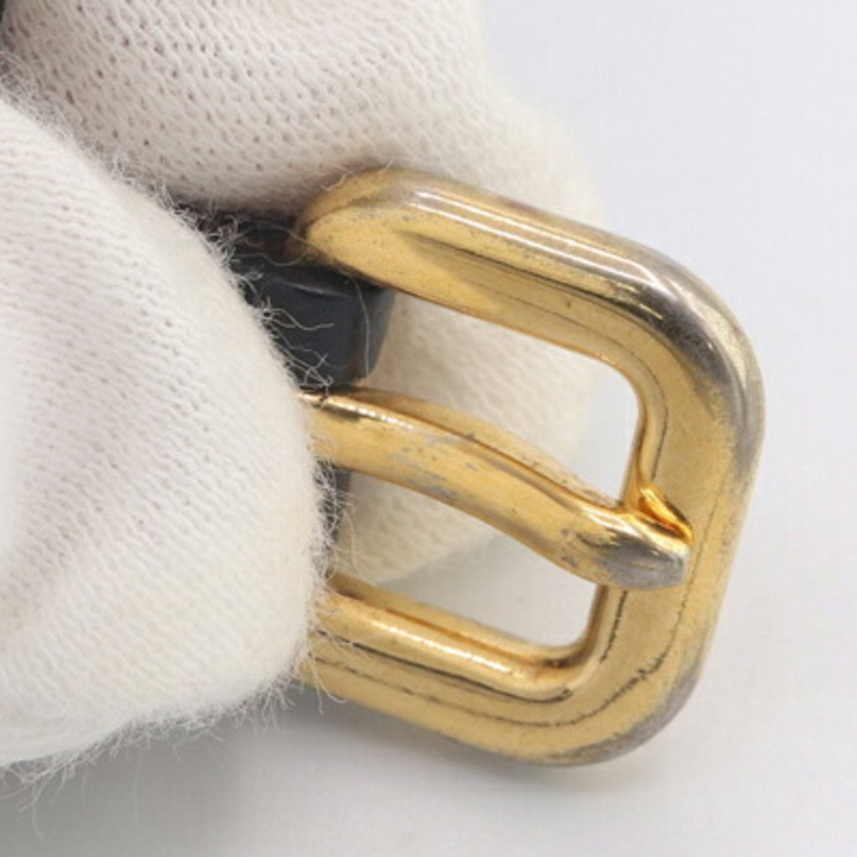 Leather and Gold Bracelet Black and Gold