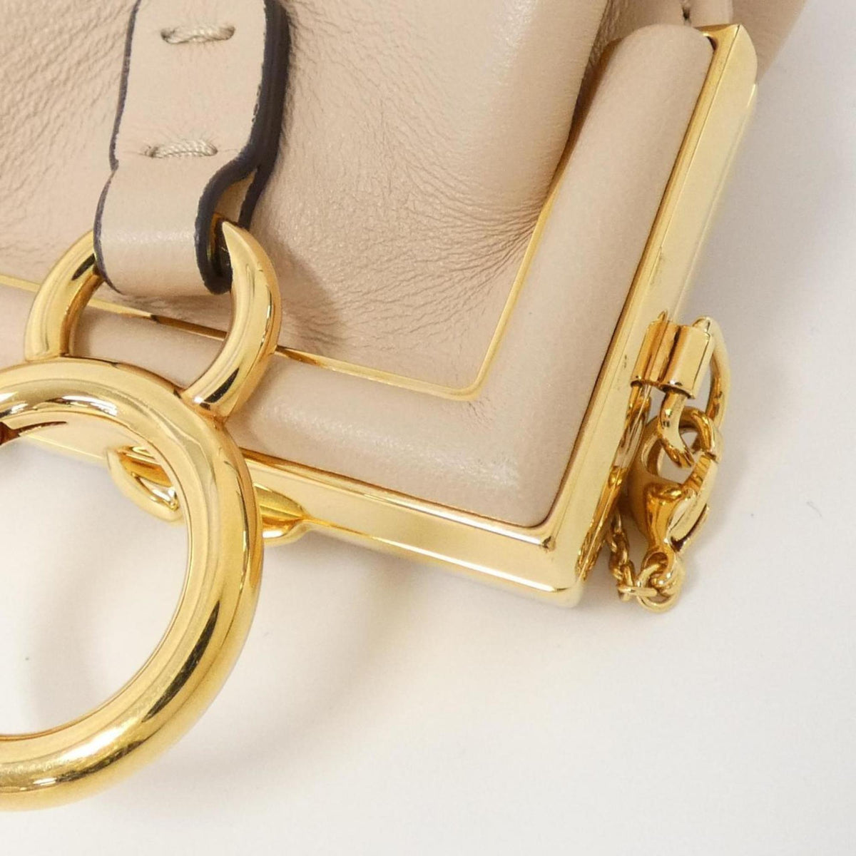 Nano First Charm Leather Handbag Charm