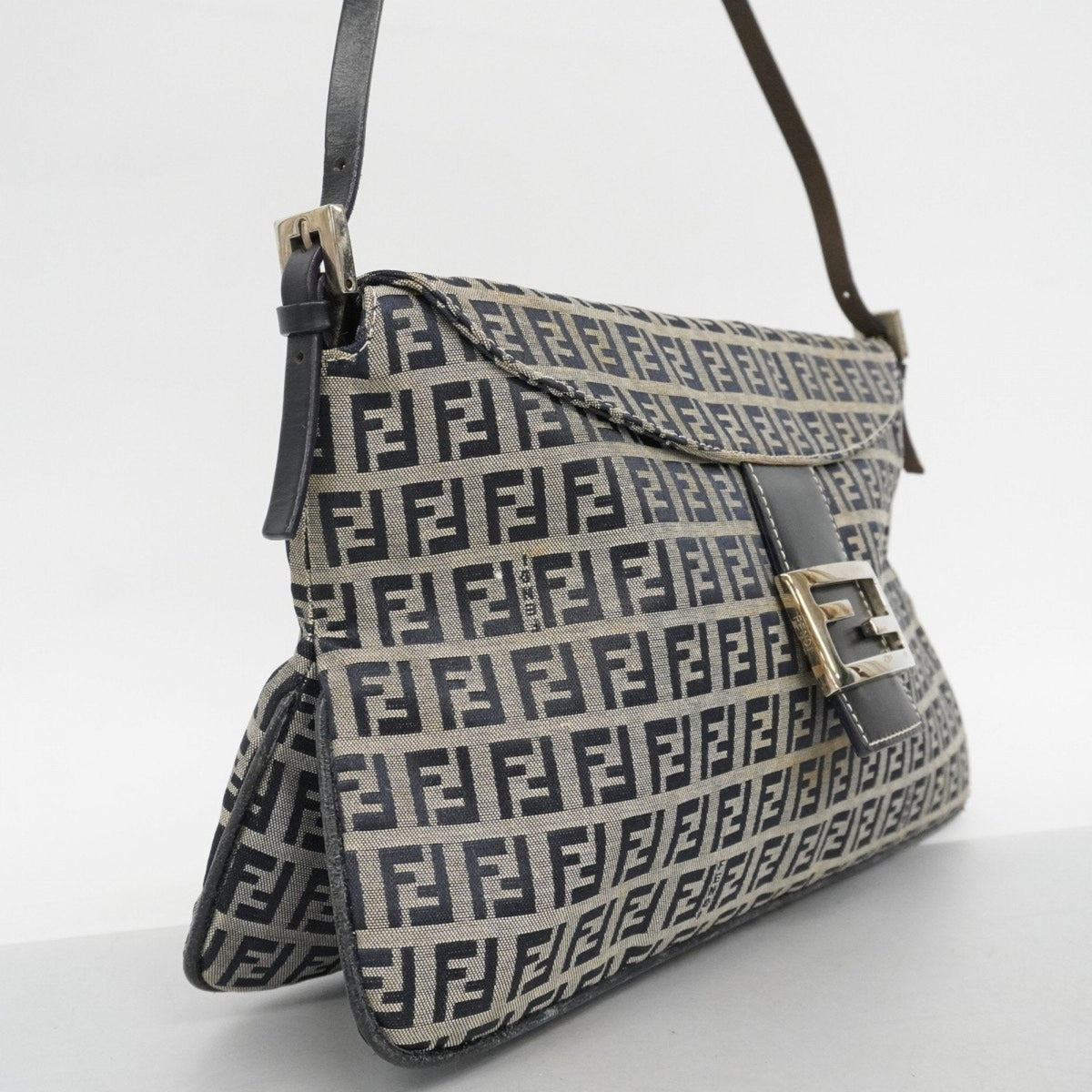 Double Flap Bag Zucchino Canvas Medium