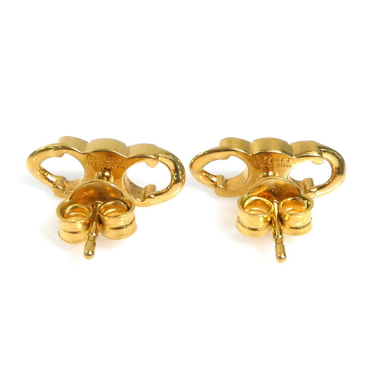 Earrings Gold-Tone Metal