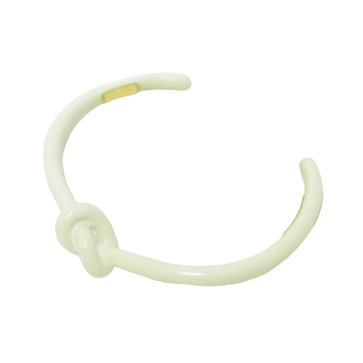 Coated Knot Phoebe Bracelet White