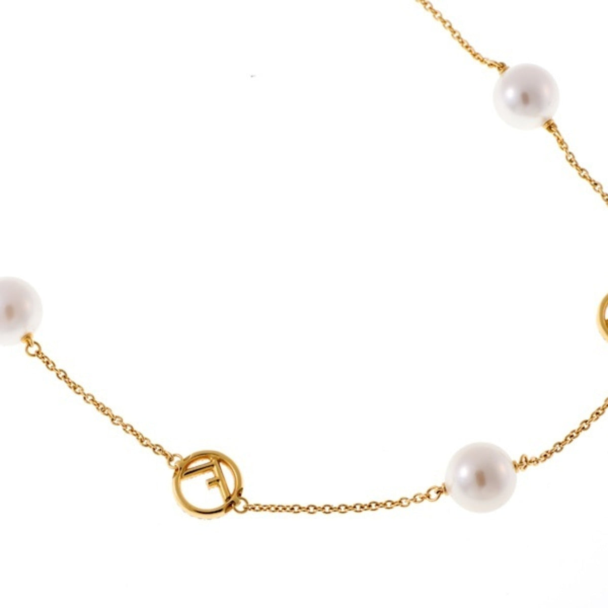 Pendant Necklace Gold Metal