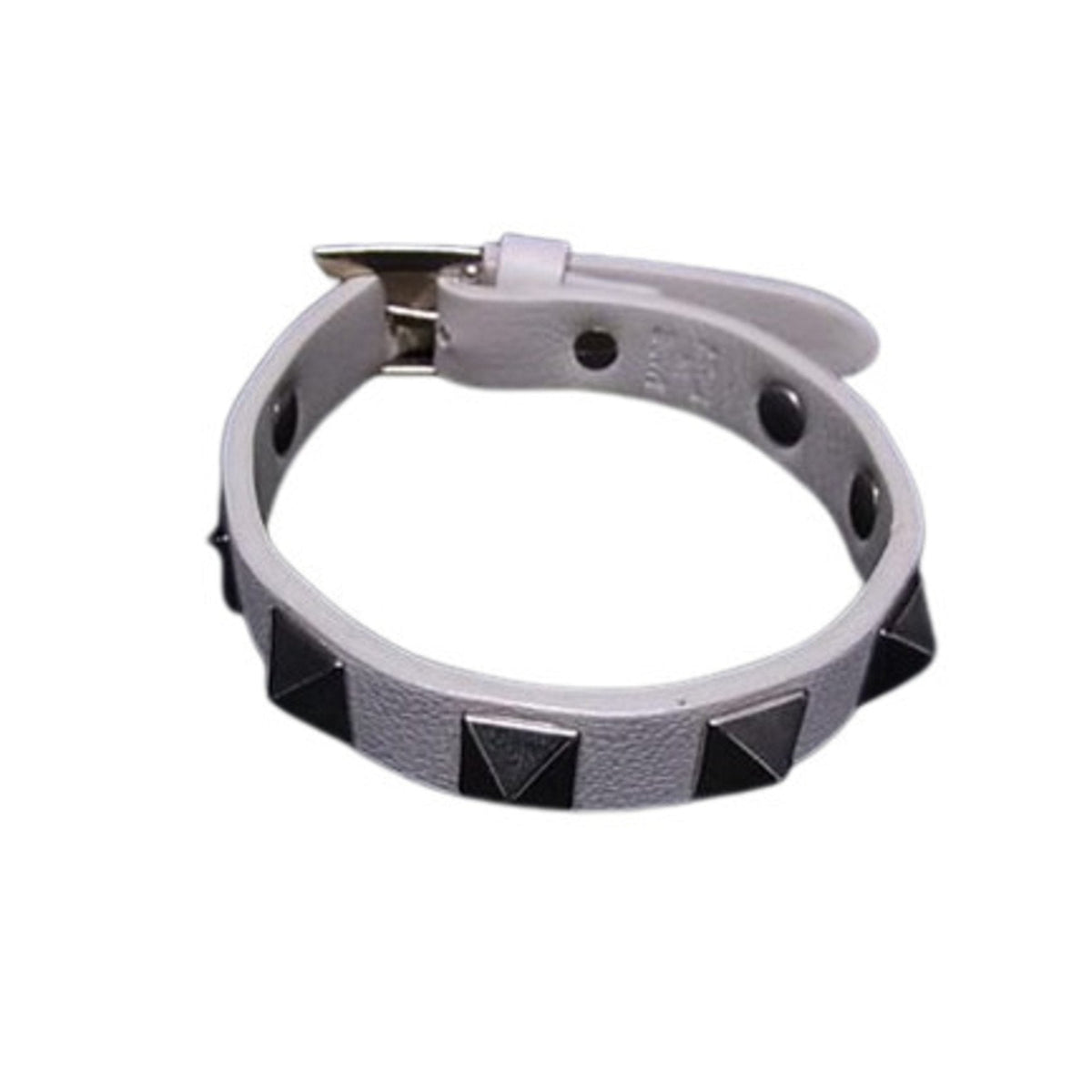 Charm Bracelet Leather Ivory