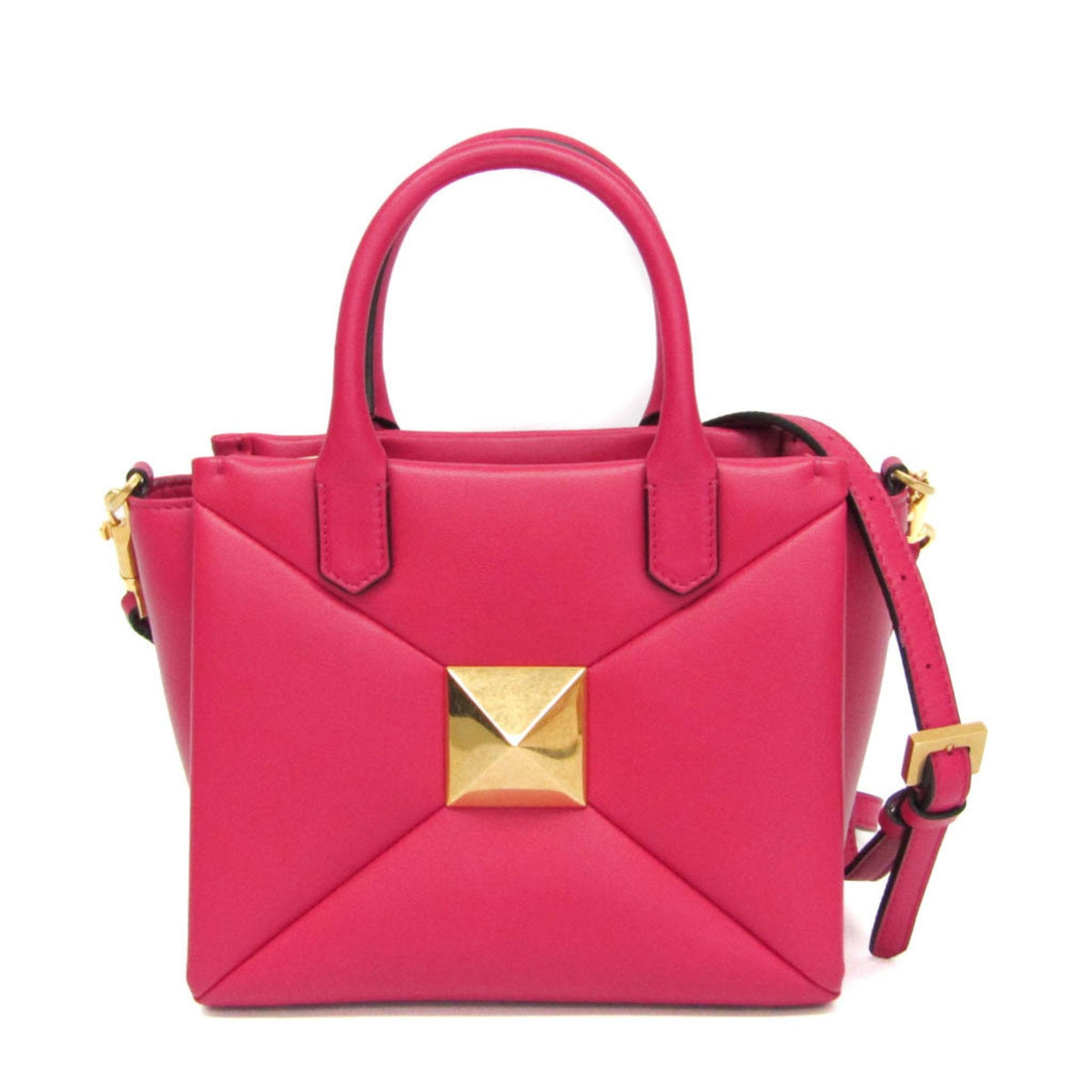 One Stud Top Handle Bag Leather Small