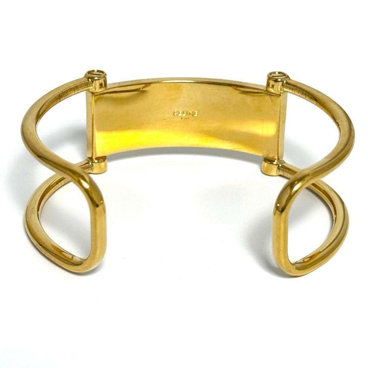 Plate Bangle Metal Bracelet