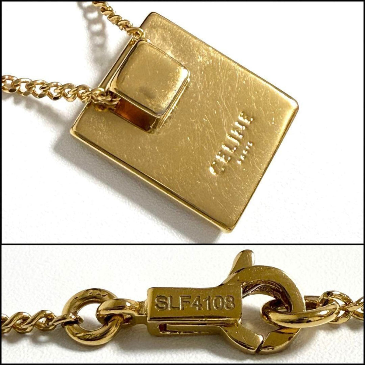 Alphabet Pendant Necklace Metal