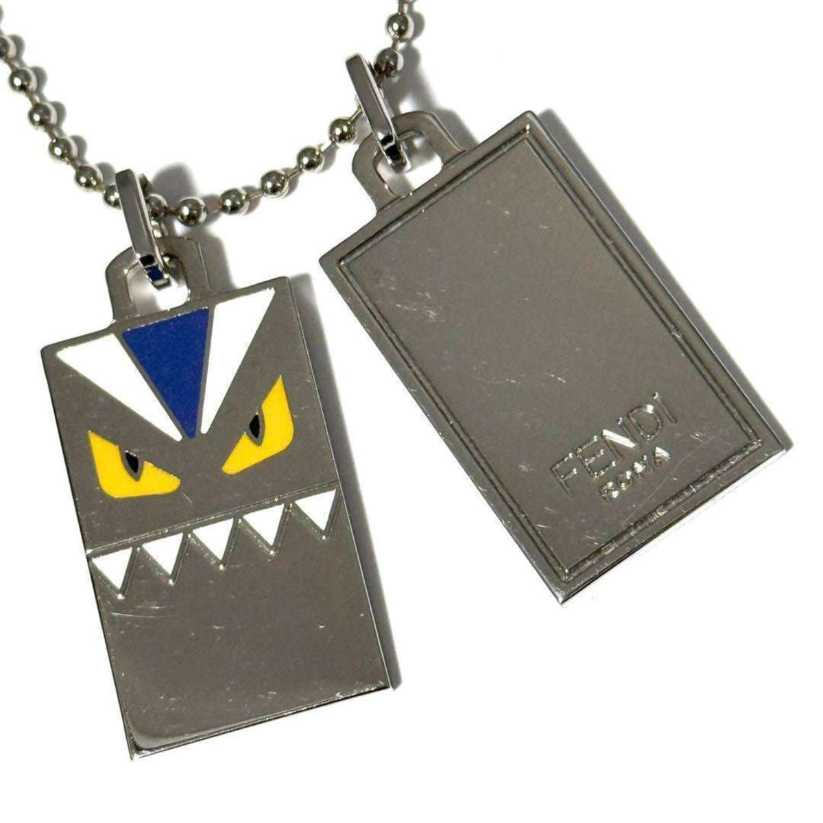 Bugs Monster Pendant Necklace Metal
