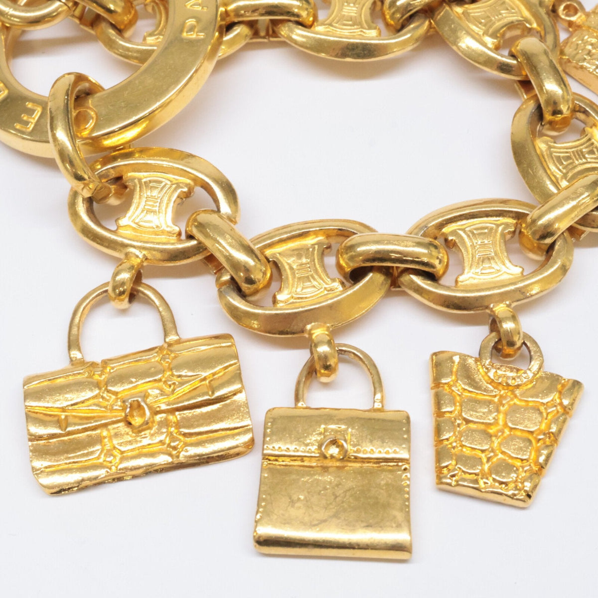 Charm Bracelet Metal Gold