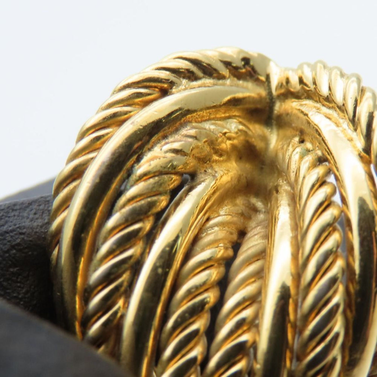 Earrings Gold-Tone Metal