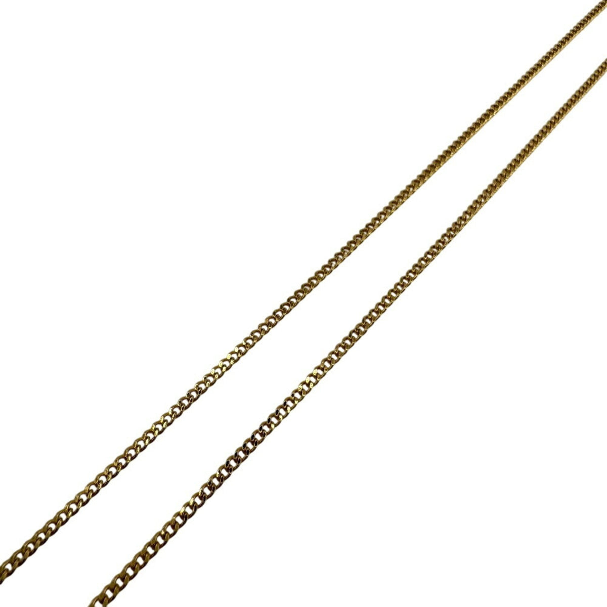 Forever Plate FF Necklace Gold