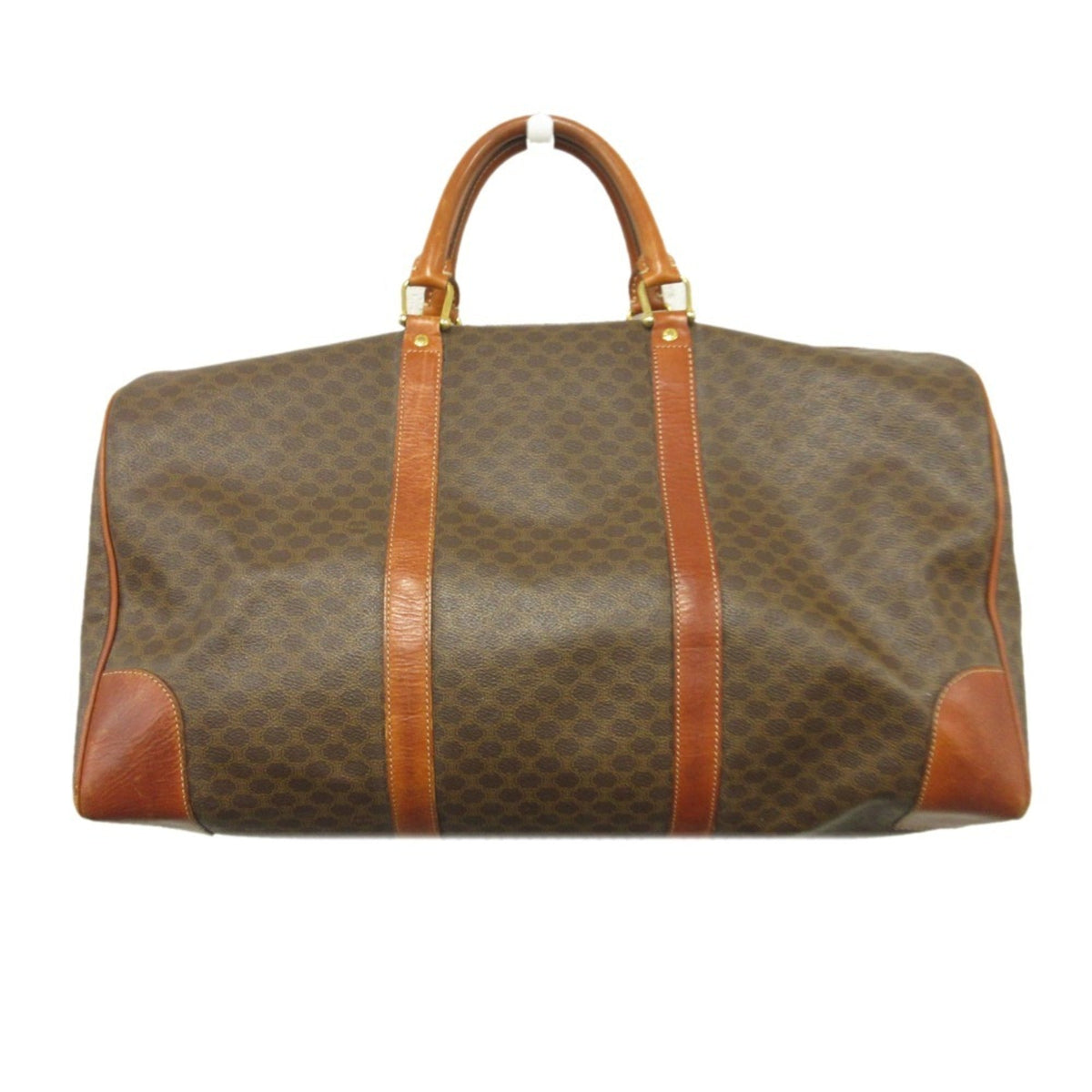 Vintage Duffle Bag Macadam Coated Canvas Large