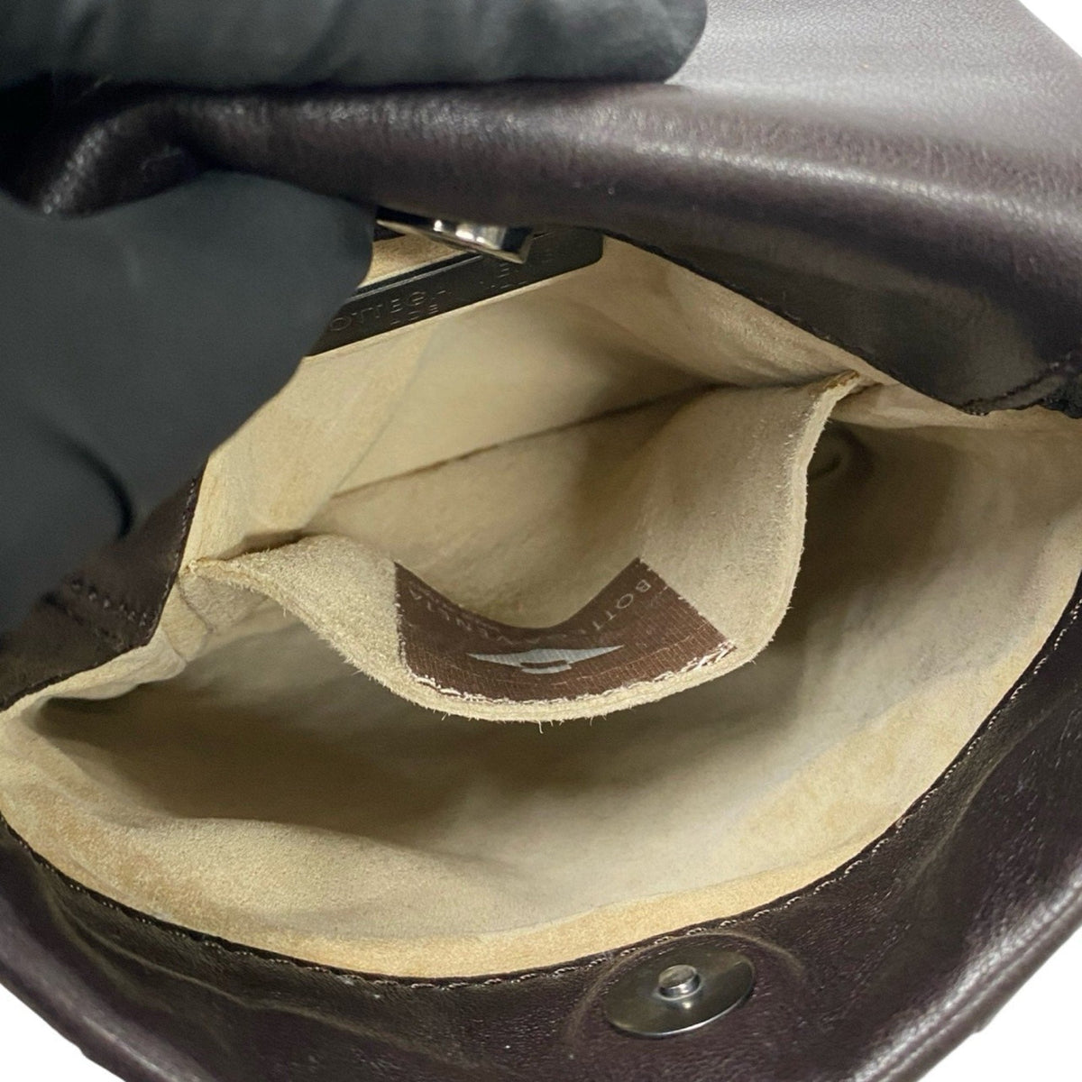 Virgule Shoulder Bag Intrecciato Nappa Small