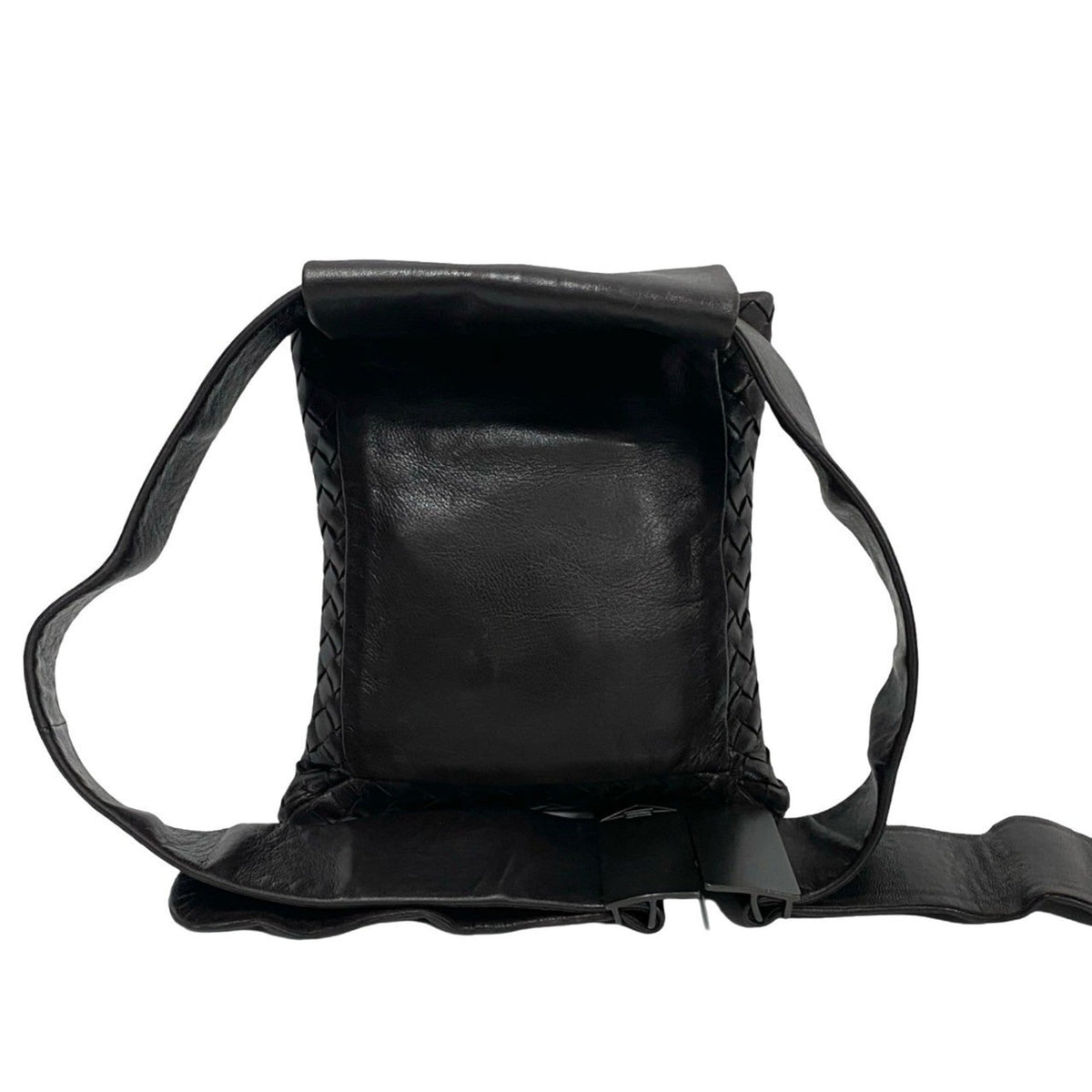Virgule Shoulder Bag Intrecciato Nappa Small