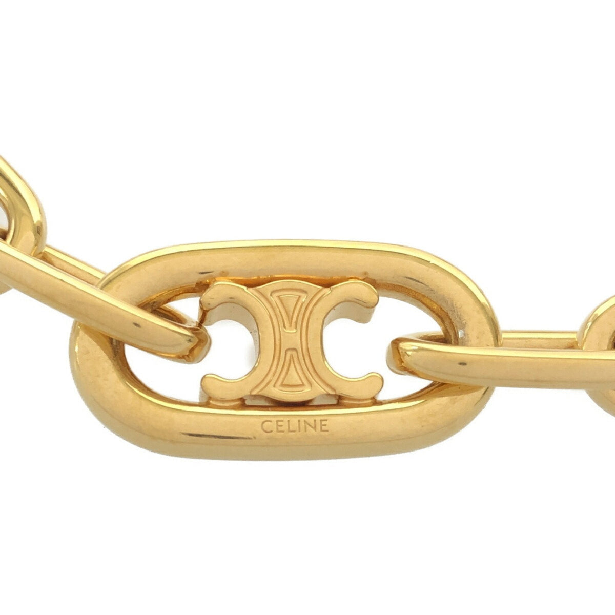 Triomphe Link Bracelet Brass Gold
