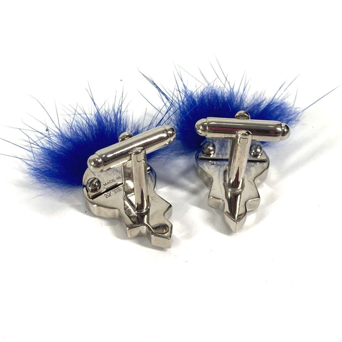 Cufflinks Metal Blue and Silver Bracelet