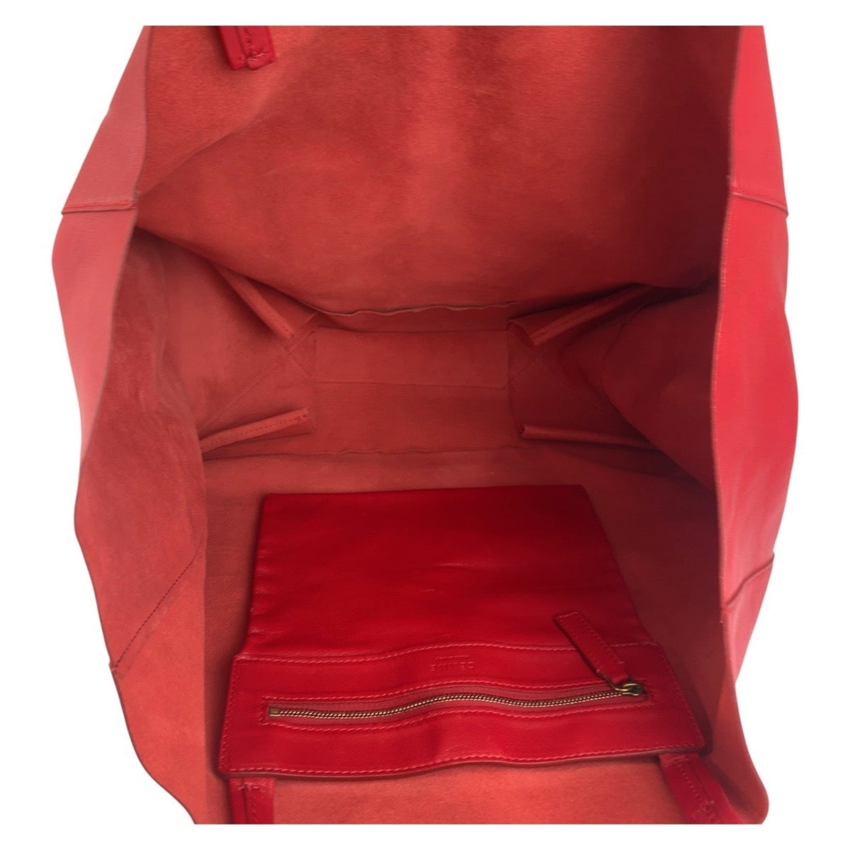Horizontal Cabas Tote Leather Large