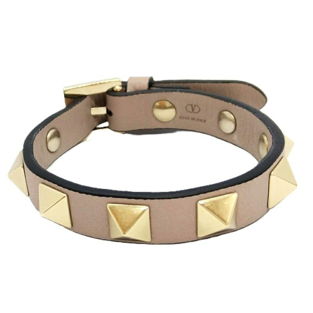 Rockstud Bracelet Leather