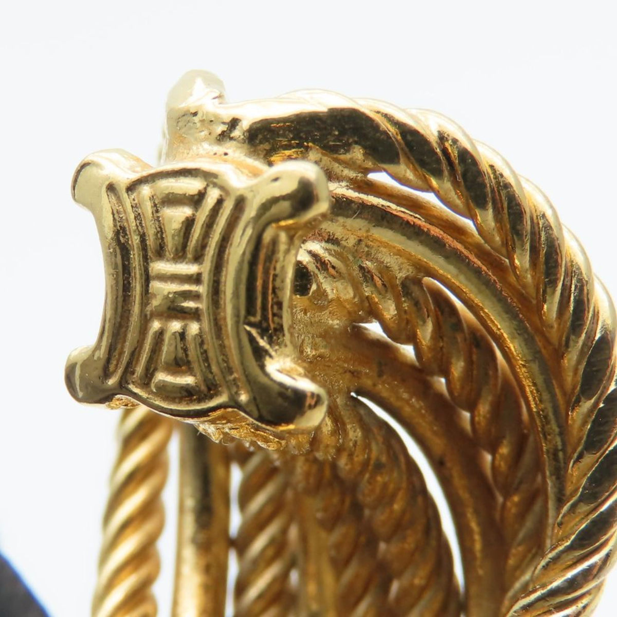 Earrings Gold-Tone Metal