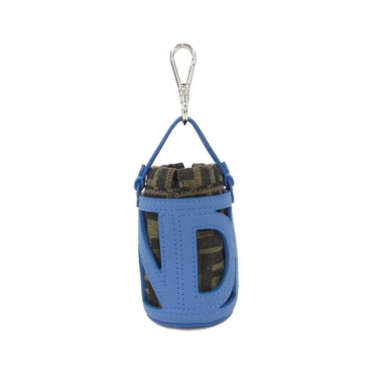 Charm Canvas and Leather Handbag Charm