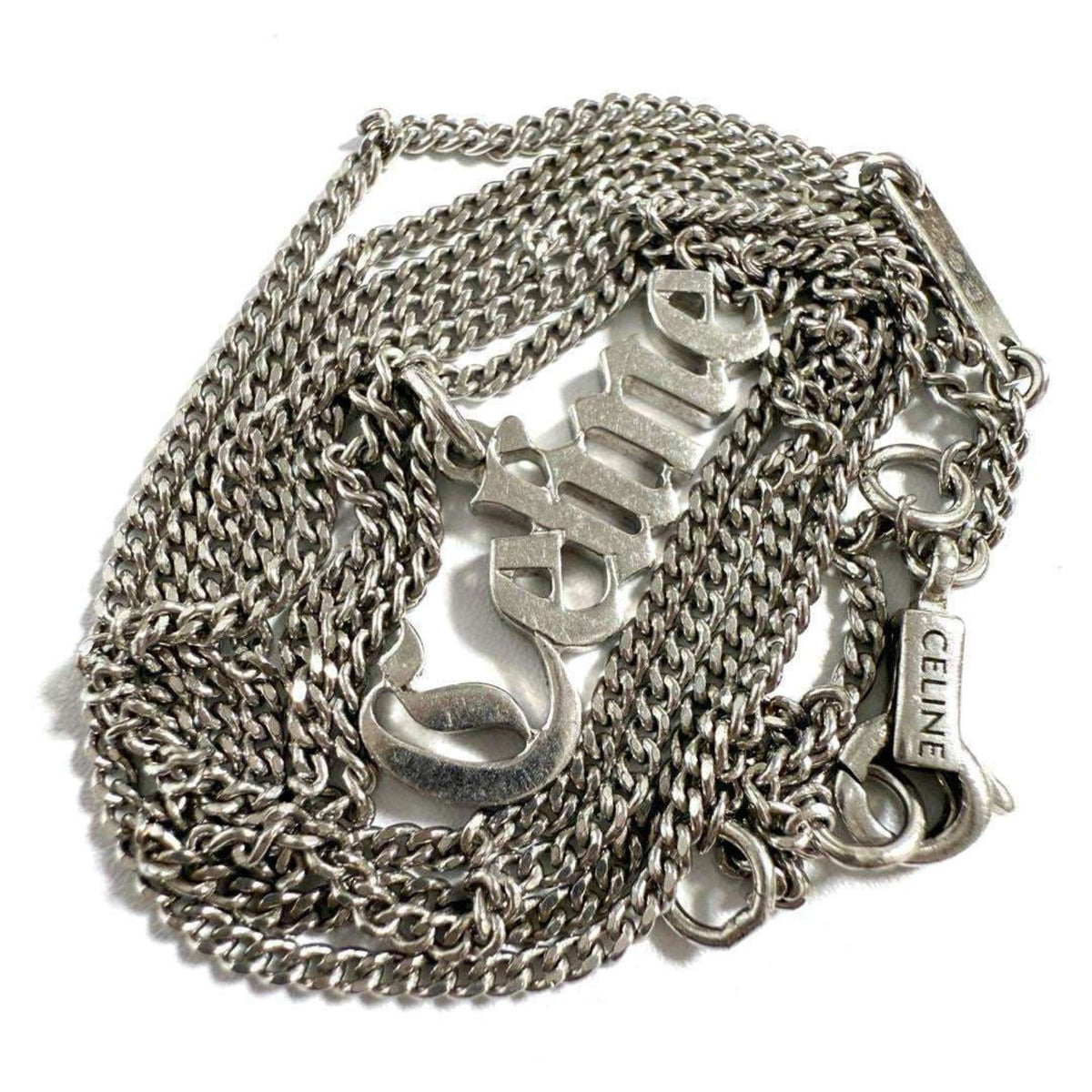 Gothic Pendant Necklace Sterling Silver