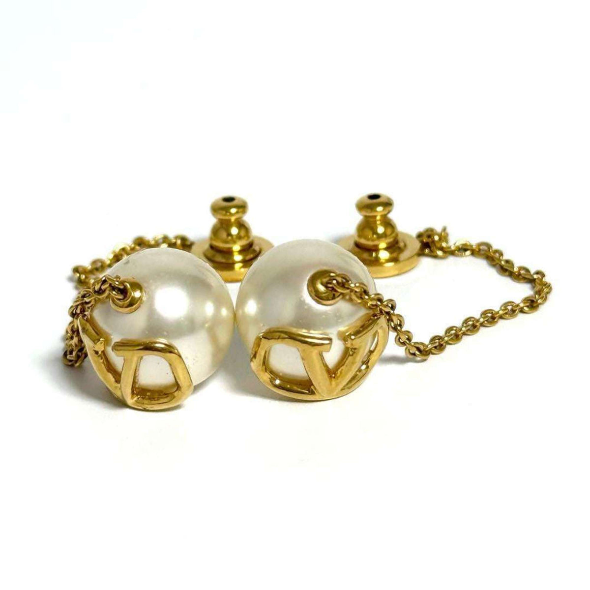 Logo Earrings Metal